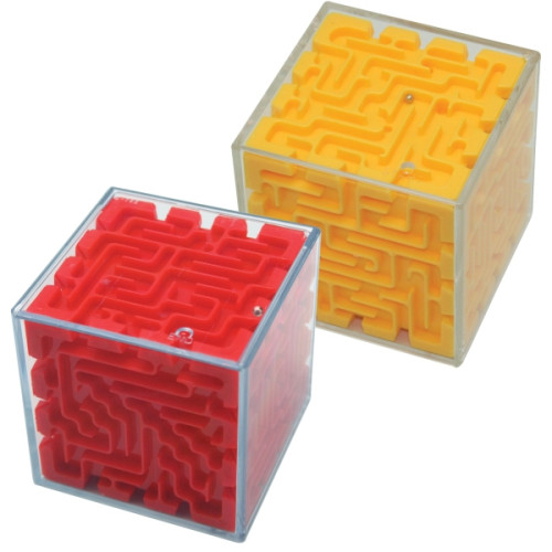 Cube Maze Puzzle