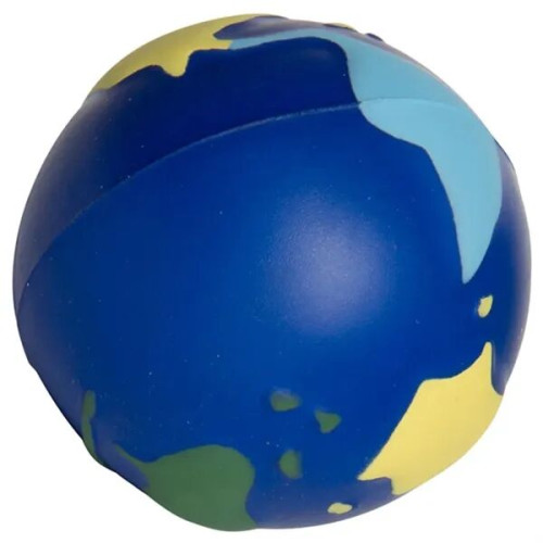 Multi-Color Earth Stress Ball