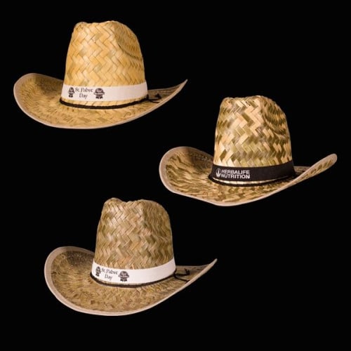 Western Cowboy Hat with Imprinted Band