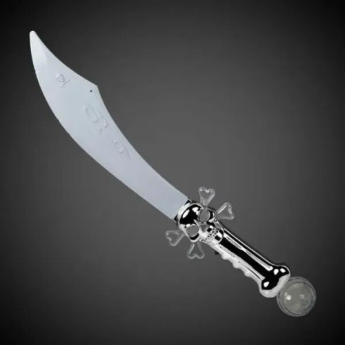 23" Pirate Sword with Flashing Color LED Lights