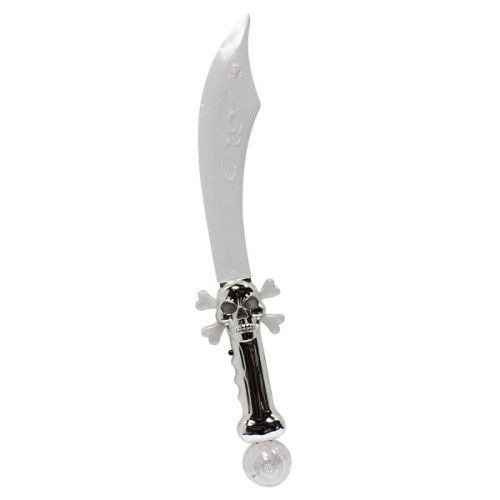23" Pirate Sword with Flashing Color LED Lights