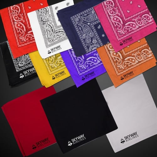 Cotton Bandana 22" x 22"