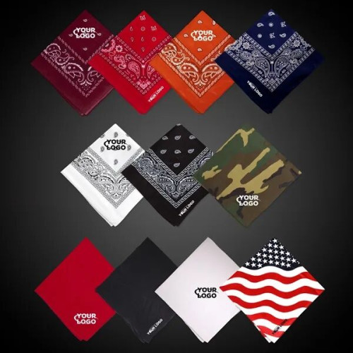 Cotton Bandana 22" x 22"