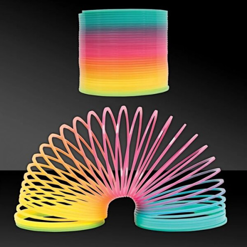 Rainbow Circle Spring Toys