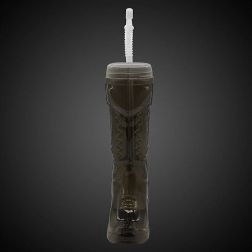 32 oz. Western Boot Shape Yard Glass