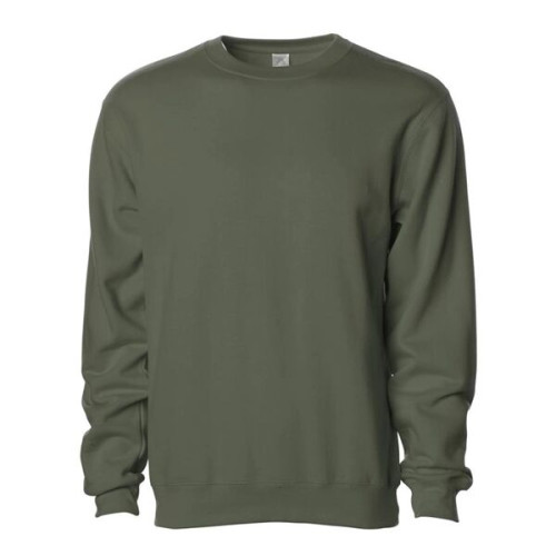 Independent Trading Co. Unisex Midweight Crewneck Sweatshirt