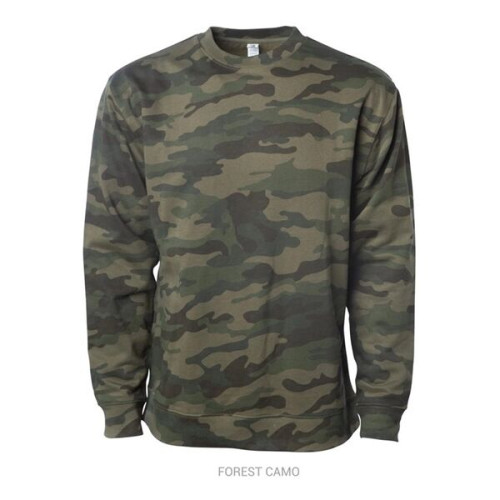 Independent Trading Co. Unisex Midweight Crewneck Sweatshirt