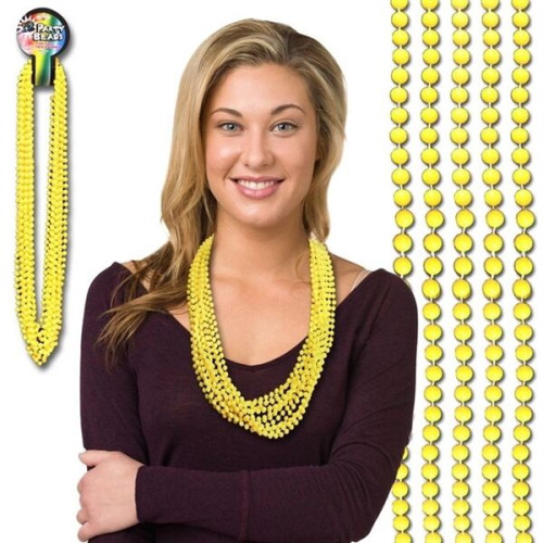 Metallic Beaded Necklace