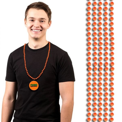 Metallic Beaded Necklace