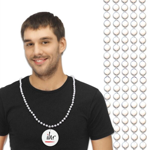 Metallic Beaded Necklace