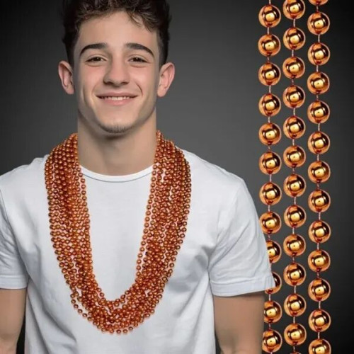 Metallic Beaded Necklace