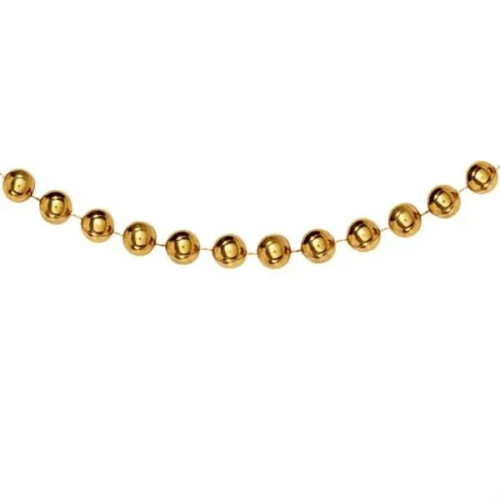 Metallic Beaded Necklace