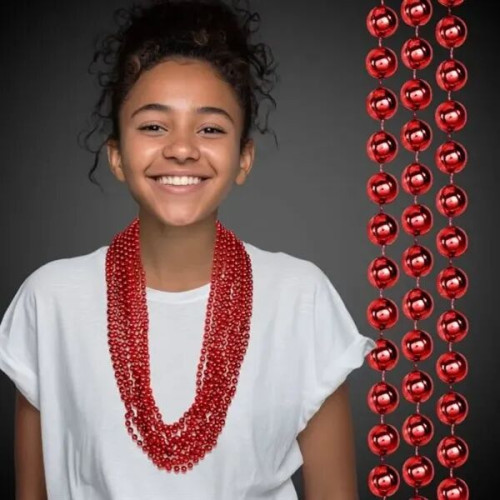 Metallic Beaded Necklace