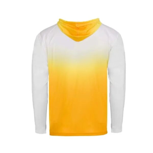 Badger Youth Ombre Hooded Long Sleeve T-Shirt