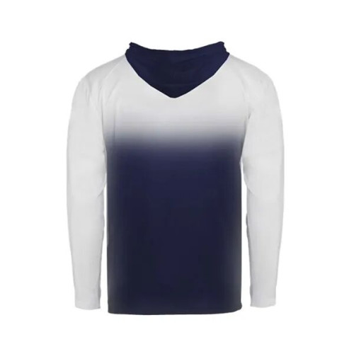Badger Youth Ombre Hooded Long Sleeve T-Shirt