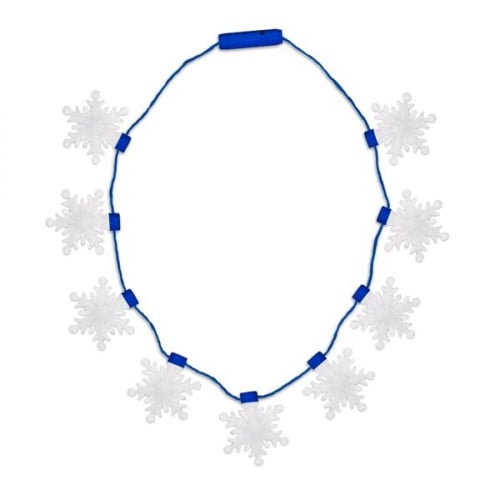 LED Snowflake Necklace