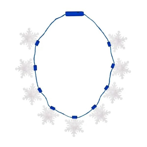 LED Snowflake Necklace