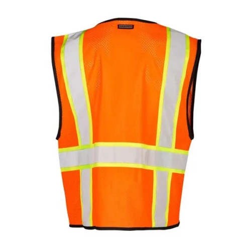 Kishigo Unisex Chemically Treated Contrast Mesh Vest