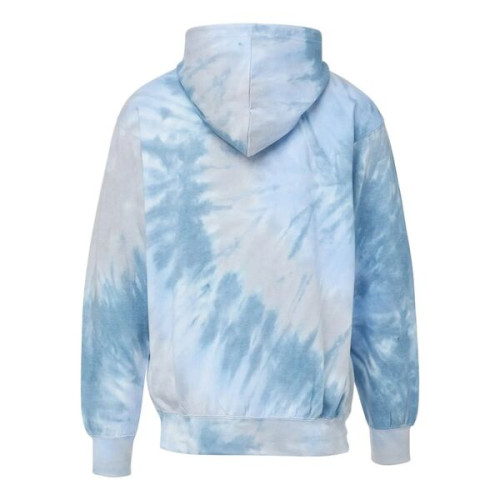 MV Sport Unisex Classic Fleece Tie-Dye Hooded Sweatshirt