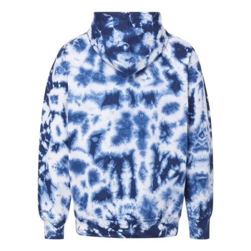 MV Sport Unisex Classic Fleece Tie-Dye Hooded Sweatshirt