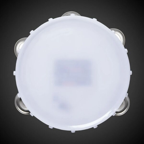 6" LED Light Up Tambourine
