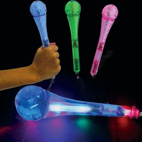 LED Microphones Assorted Colors
