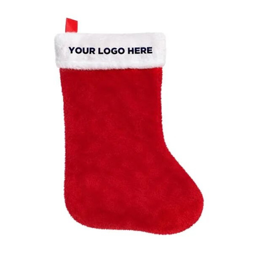 14" Plush Christmas Stocking