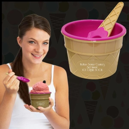 Ice Cream Bowl and Spoon Set