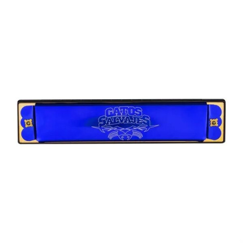 Blue Bee Metal Harmonica