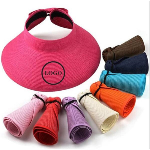Women Foldable Wide Brim Sun Visor