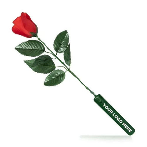 Light Up Silk Rose Glow Flower with LED