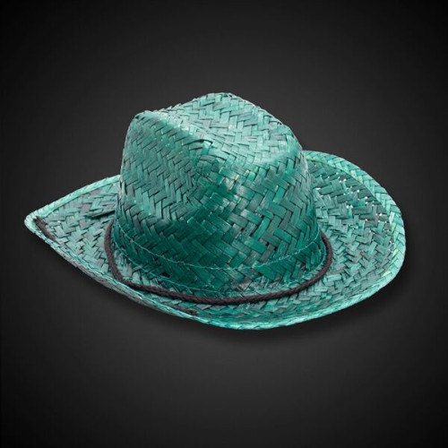 Adult Straw Cowboy Hats - Assorted Colors