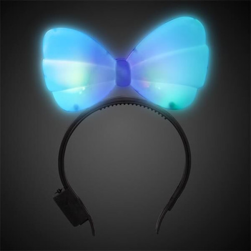 LED Light Up Glow Bow Headband