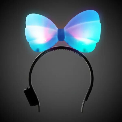LED Light Up Glow Bow Headband