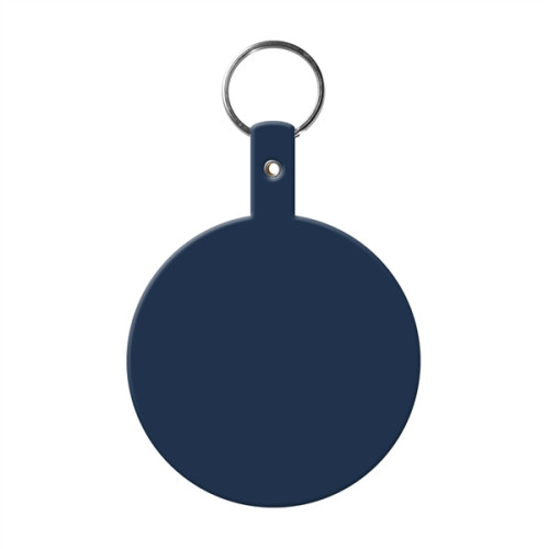 Large Circle Flexible Key Tag