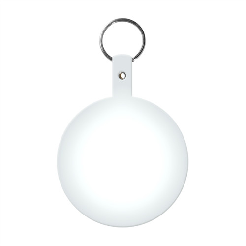 Large Circle Flexible Key Tag