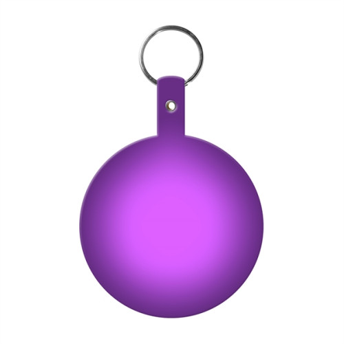 Large Circle Flexible Key Tag