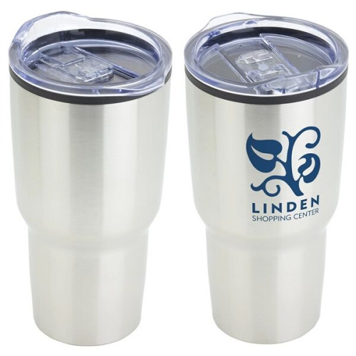 Odyssey 30 oz Stainless Steel/Polypropylene Travel Tumbler