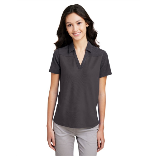 Ladies' Fusion ChromaSoft Colorblock Polo
