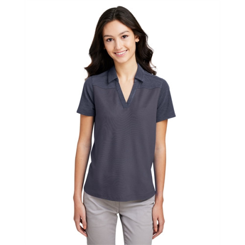 Ladies' Fusion ChromaSoft Colorblock Polo