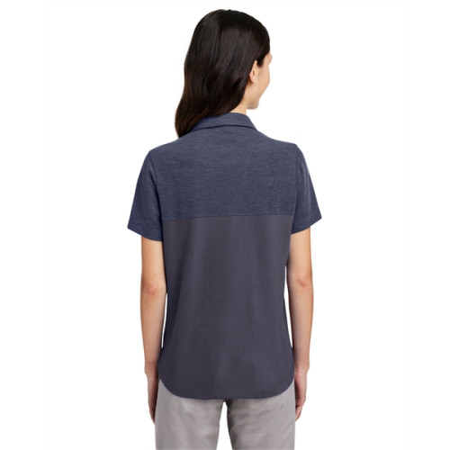Ladies' Fusion ChromaSoft Colorblock Polo