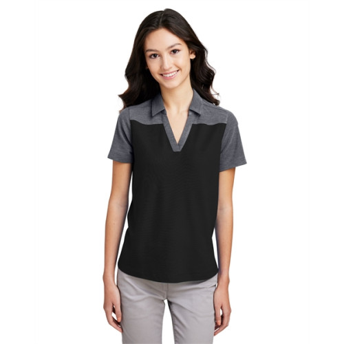 Ladies' Fusion ChromaSoft Colorblock Polo