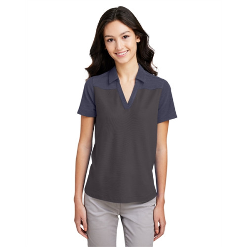 Ladies' Fusion ChromaSoft Colorblock Polo