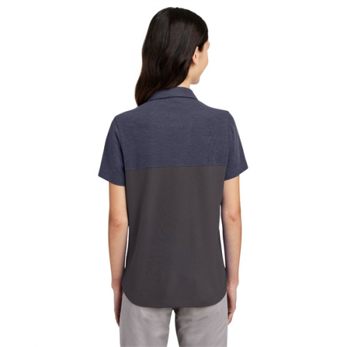 Ladies' Fusion ChromaSoft Colorblock Polo