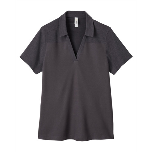 Ladies' Fusion ChromaSoft Colorblock Polo