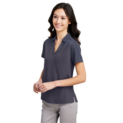 Ladies' Fusion ChromaSoft Colorblock Polo