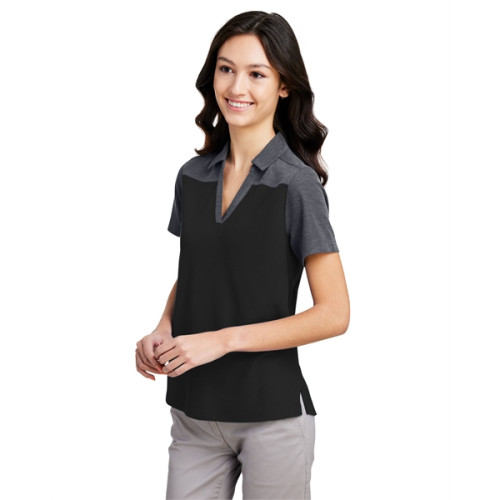 Ladies' Fusion ChromaSoft Colorblock Polo