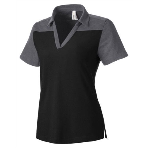Ladies' Fusion ChromaSoft Colorblock Polo