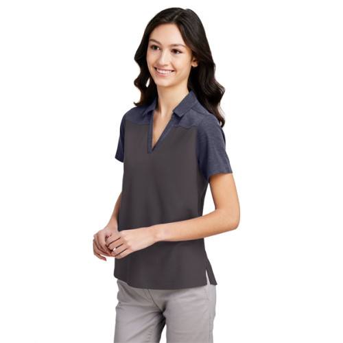 Ladies' Fusion ChromaSoft Colorblock Polo