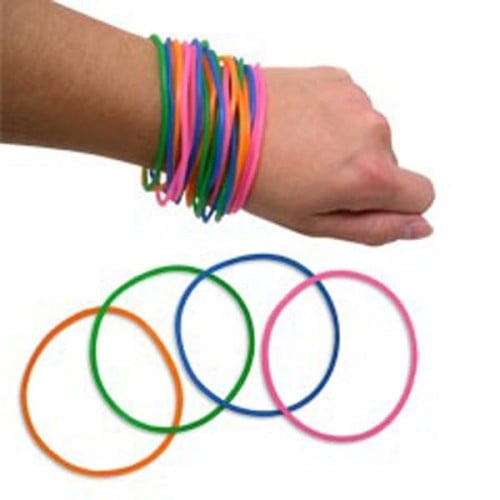 Neon Jelly Bracelets